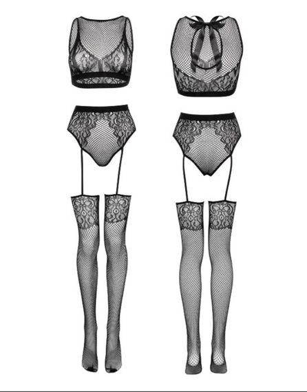 Мереживний комплект Fifty Shades of Grey Bra Set one size Sex Aura | Зображення 3