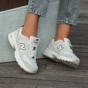 Демісезонні кросівки New Balance колір бежевий