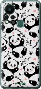 Чохол на Infinix Hot 11S Панди "4318u-2757-2448"
