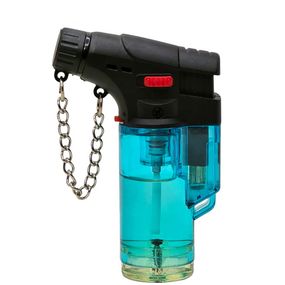 Зажигалка Мини Горелка Газовая Синяя