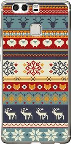 Чехол на Huawei P9 Plus Рождественский орнамент "3303u-300-17620"