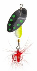 Блешня оберталка Lucky John Area Trout Game EXCENTRIC IN-LINE 02 вагою 4 г (колір 1) (LJEX02-001)