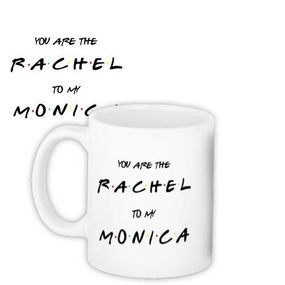 Чашка з принтом You are the Rachel to my Monica 330 мл (KR_FR002)