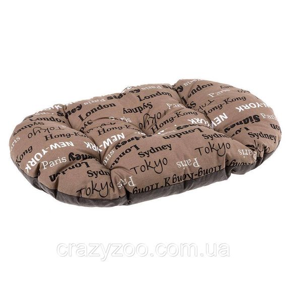 Подушка для собак та котів Ferplast Relax Cities 45/2 коричнева 43x30 см 82045076