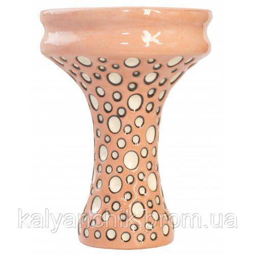 Чаша для Кальяна ETNA Katana Dot Glaze Coral