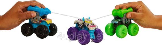 Монстр-трак Хот Вилс, меняющий цвет, Оригинал Hot Wheels Monster Trucks Color Reveal Truck | Зображення 7