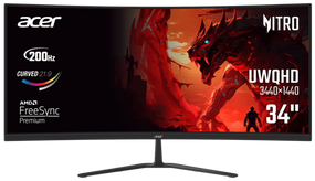 Монiтор 34" Acer ED340CURX0bmiipx (UM.CE0EE.009) Black