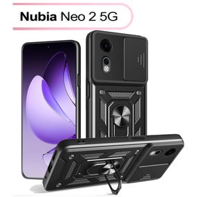 Чохол до мобільного телефона BeCover Military Nubia Neo 2 5G Black (713533)