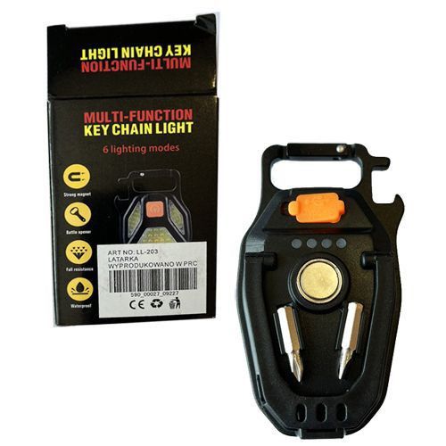 Ліхтар MULTIFUNCTIONAL LL-203-COB ULTRA(white+yellow+red) | Зображення 3