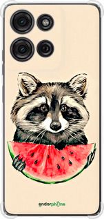 Чохол на Motorola Moto G75 5G Єнотик з кавуном "4605sp-3890-2448"