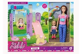 Набір ляльок WG229 з гіркою, в коробці р.42x6x32 см YG Toys