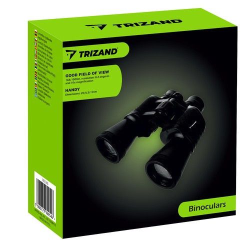 Бинокль Trizand 23418 10x50 мм + чехол Польша | Зображення 6