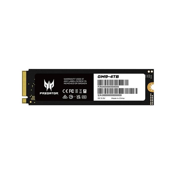 Накопичувач SSD M.2 2280 4TB GM9 Acer Predator (BL.9BWWR.138) | Зображення 1