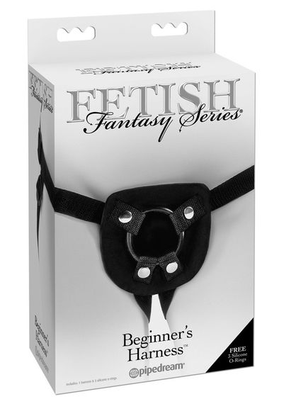 Страпон трусики для насадок пегінгу Fetish Universal Beginners Harness — регульовані, 3 кільця, міцні | Зображення 1