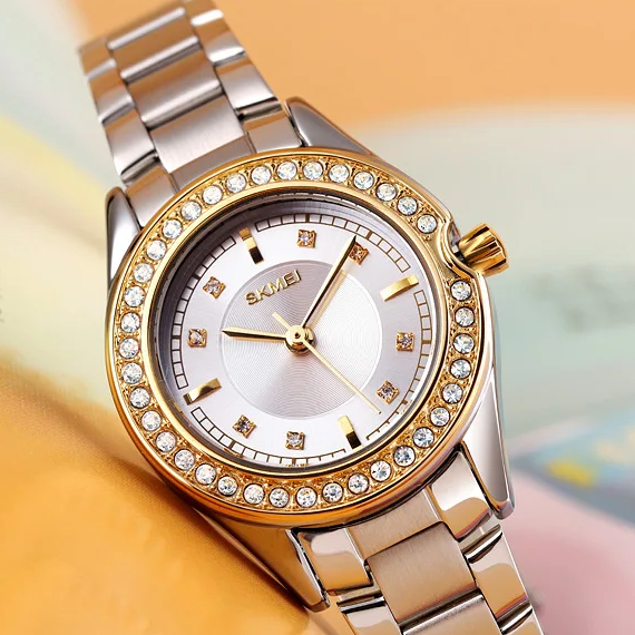 Жіночий годинник Skmei 1534GDSI Gold-Silver | Зображення 1