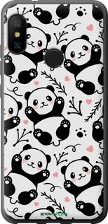 Чохол на Xiaomi Mi A2 Lite Панди "4318u-1522-2448"