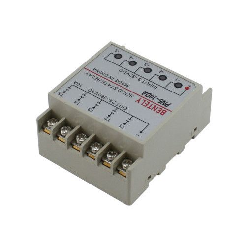 5-канальное твердотельное реле SSR PN5-10DA 10А DC-AC | Зображення 1