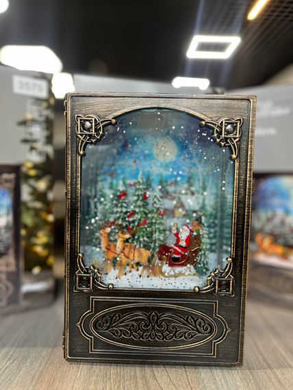 Новогодний музыкальный ночник-светильник XMAS WDL 24023B | Зображення 8
