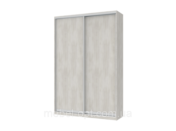 Шкаф купе Сити Лайт Doros Белое дерево 2 ДСП 150х45х225 (42002017)