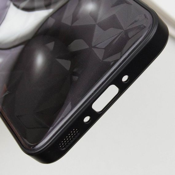 TPU+PC чохол Prisma BubbleGum для Samsung Galaxy A55 3D Grey | Зображення 6