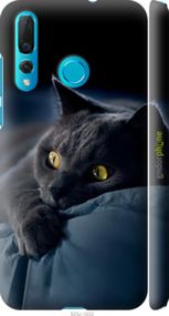 Чохол на Huawei Nova 4 Димчастий кіт "825m-1632-2448"