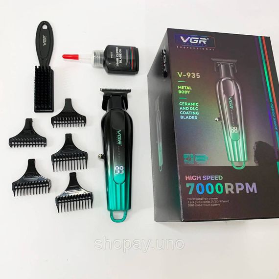 Електрична машинка для стрижки побутова, Машинка для стрижки волосся і гоління Тример скронь BD-99 | Зображення 2