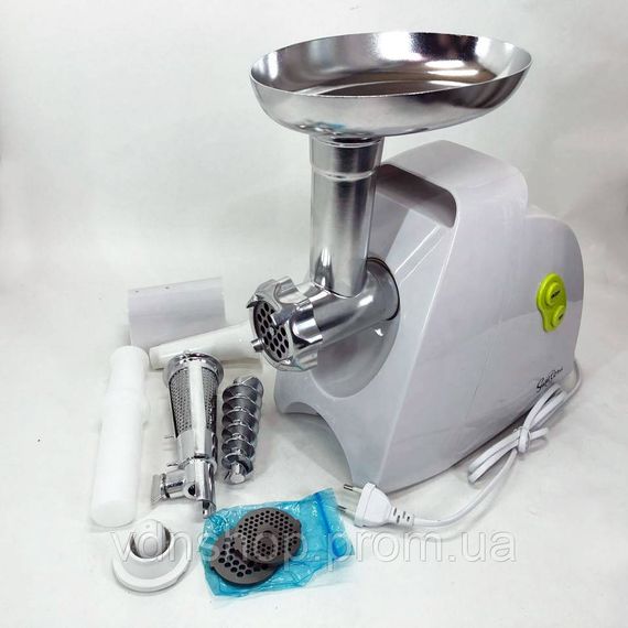 М'ясорубка з теркою для дерунів Suntera SMG-5425W, Потужна м'ясорубка для домашнього використання DC-66 | Зображення 7