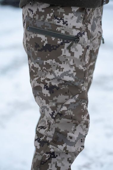 Штани жіночі піксель Soft Shell R Military + | Зображення 3