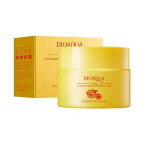 Відновлюючий крем для обличчя з екстрактом кореня куркуми Bioaqua, 60г
