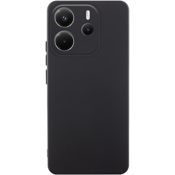 Чехол Silicone Cover Ummi Lakshmi Full Camera (AA) для Xiaomi Redmi Note 14 4G (Europe version) Черный / Black