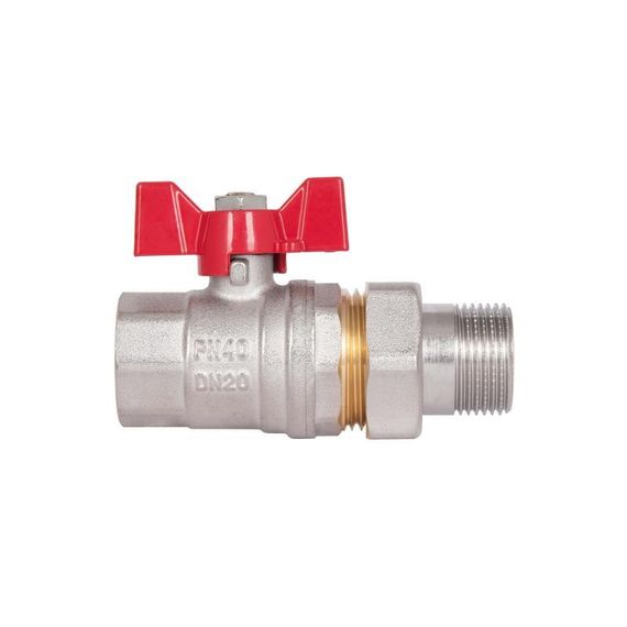 Кран кульовий "Американка" Thermo Alliance Standart прямий 3/4" ВН SD220W20 | Зображення 4