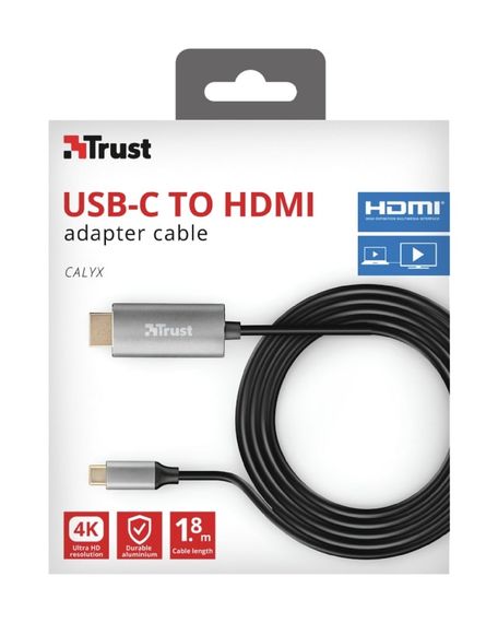 Кабель Trust Calyx USB-C to HDMI Adapter Cable (23332_TRUST) | Зображення 9