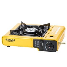 Плита газова Sigma одноконфорочная з п'єзопідпалом і адаптером (кейс) (2903431)