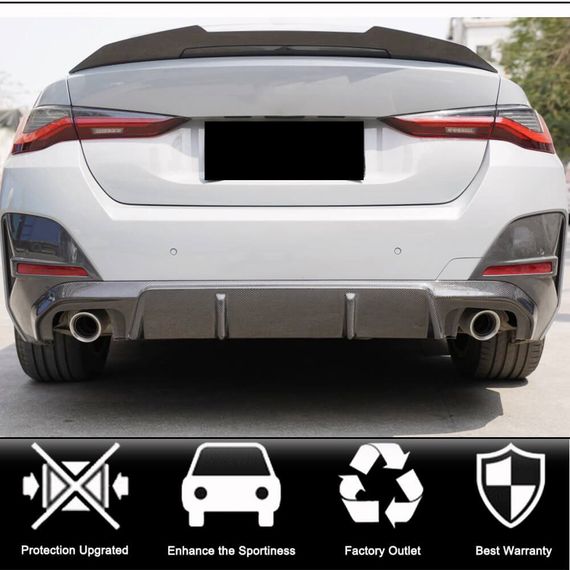 Спойлер PSM-Style (для G26) для BMW 4 серія G22/23/26 2020- рр | Зображення 1