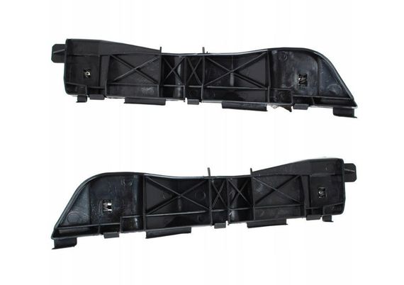 Toyota Avensis II Т25 (03-08) кріплення переднього бампера ліве+праве (52536-05020 + 52535-05020) засувка бампера Тойота Авенсіс | Зображення 1