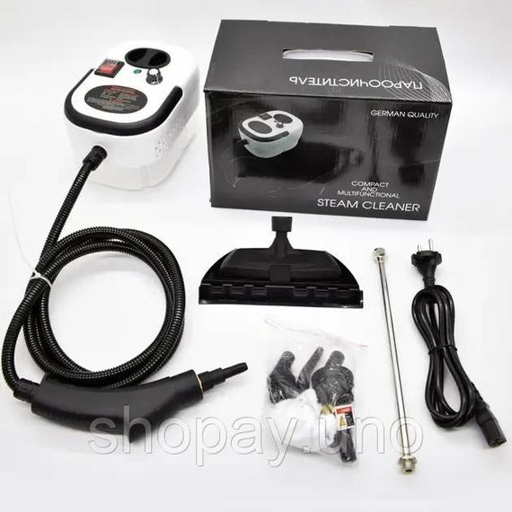 Отпариватель Steam Cleaner для дома 2500 Вт • Многофункциональный пароочиститель с насадками HX-860 | Зображення 1