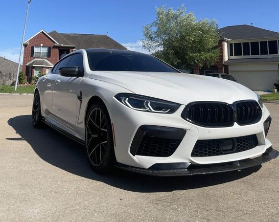 Накладка на передній бампер Сухий карбон (для F93) для BMW 8 cерія G14/G15/G16 2018- рр | Зображення 5