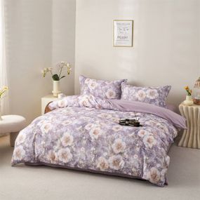 Постельное белье двуспальное из сатина L&M Print 9 21607 180х200 см