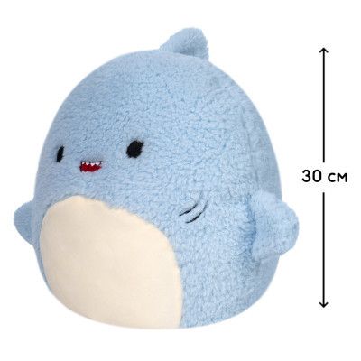 М&apos;яка іграшка Squishmallows Акула Дейві 30 см (SQCR03538) | Зображення 1
