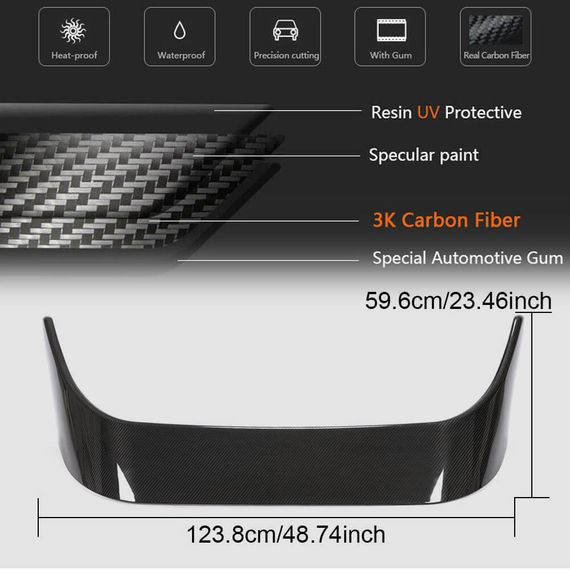 Спойлер V1 (Карбон) для Toyota Supra 2019- рр | Зображення 5