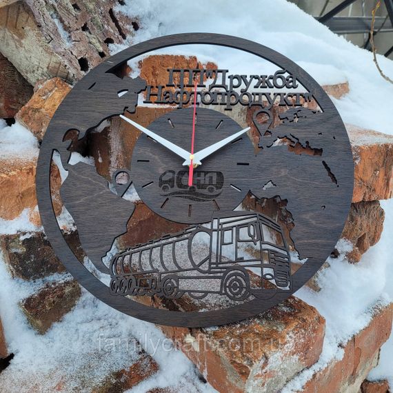 Настінний годинник з логотипом компанії Корпоративний подарунок тематичний брендований годинник | Зображення 4