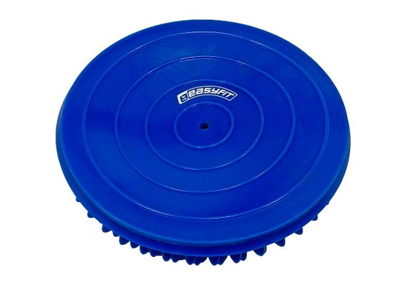 Напівсфера масажна кіндербол EasyFit 16 см м'яка синя (EF-3001-BL) | Зображення 1