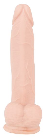 Фаллоимитатор с мошонкой - Nature Skin Medium Bendable Dildo sexstyle | Зображення 2
