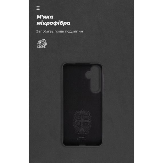 Чохол до мобільного телефона Armorstandart ICON Case Samsung A35 5G (A356) Black (ARM74319) | Зображення 3