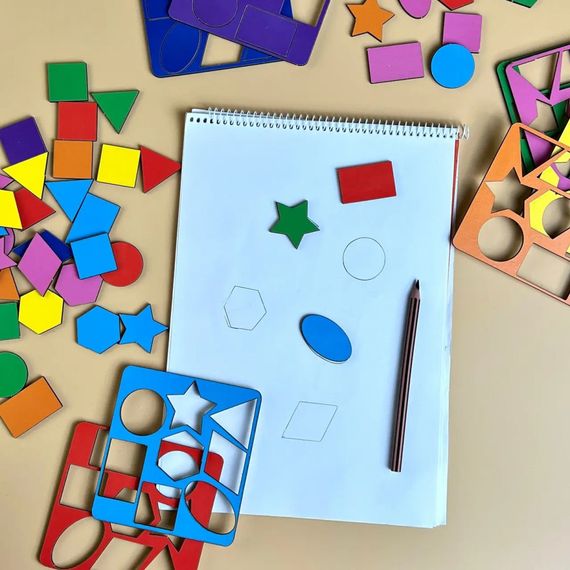 Деревянный сортер "Барабан" Ubumblebees (ПСФ135) PSF135 геометрические фигуры | Зображення 5