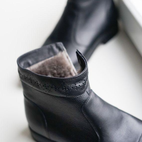 Черевики чорні Ikos 41 розмір | Зображення 2