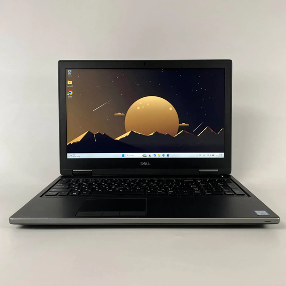 Мобильная рабочая станция Dell Precision 7530 / 15.6" (1920x1080) IPS / Intel Core i7-8850H (6 (12) ядра по 2.6 - 4.3 GHz) / 16 GB DDR4 / 256 GB SSD / nVidia Quadro P2000, 4 GB GDDR5, 128-bit / HDMI / WebCam б/у + Подарок Беспроводная мышь / USB | Зображення 1