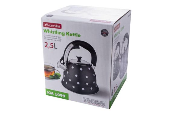 Чайник неіржавкий Kamille — 2,5 л | Зображення 4