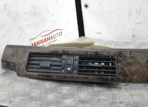 Внутрішнє декоративне оздоблення під дерево BMW 5 E60 2003-2010 Накладка декоративна на торпедо БМВ е60 6951044 | Зображення 1