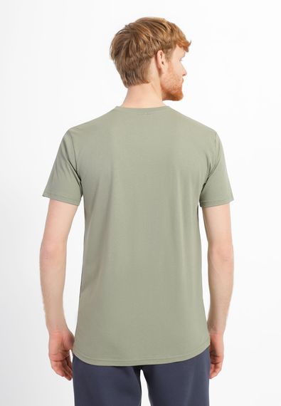 Футболка чоловіча базова хакі, 3XL | Зображення 1